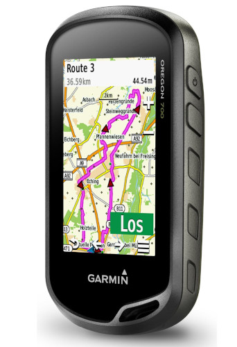 Radtouren - GPS Gerät Oregon mit Fahrrad Rundroute